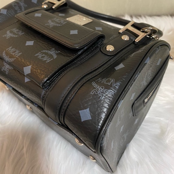 MCM Visetos Boston Bag - Picture 10 of 15